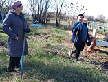 Субботник на кладбище Первомайского сельского поселения