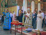 Епископ Шахтинский и Миллеровский Симон совершил таинство Венчания