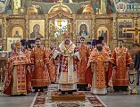 Духовенство и прихожане храмов Шахтинской епархии разделили с правящим архиереем день его тезоименитства 
