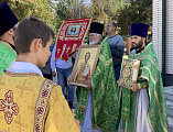 Приход храма святого благоверного князя Александра Невского в городе Шахты отметил свою 10-ю годовщину литургической жизни