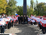 Миллерово принял межрегиональную патриотическую эстафету «Венок Славы»
