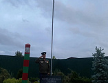 В Кашарах отметили День пограничника у символического столба