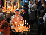 В двунадесятый праздник Входа Господня в Иерусалим Преосвященнейший епископ Симон возглавил богослужение в Покровском кафедральном соборе г. Шахты