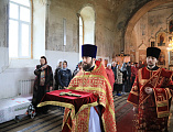 Во вторник Светлой седмицы Преосвященнейший епископ Симон с архипастырским визитом посетил храм слободы Позднеевка в честь Архистратига Михаила, где архиерей до принятия епископского сана служил настоятелем