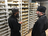 Преосвященнейший епископ Симон посетил Гефсиманский скит Валаамской обители и монастырскую ферму