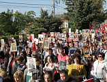 В 74-ю годовщину празднования Дня Победы в Октябрьском районе прошли торжественные мероприятия, посвященные Дню Победы