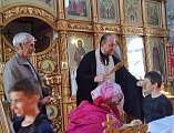 В Донском храме г. Новошахтинска снова встречают детей из Северодонецка