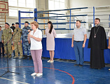 Благочинный приходов Багаевского округа протоиерей Александр Маштанов принял участие в открытии XII традиционного турнира по кикбоксингу «Кубок Ростовской области»