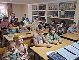 В воскресной школе станицы Боковской состоялся первый тур Кирилло-Мефодиевской олимпиады по Священной истории и Закону Божию