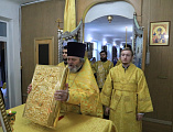 С архипастырским визитом Преосвященнейший епископ Симон посетил приход великомученика и целителя Пантелеимона г. Гуково