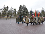 Протоиерей Сергий Яценко принял участие в памятных мероприятиях в День освобождения города Шахты от немецко-фашистских захватчиков