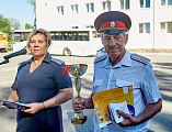 Протоиерей Сергий Яценко и иерей Евгений Поцелуев поздравили с началом учебного года учащихся Шахтинского казачьего кадетского корпуса им. Якова Бакланова