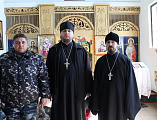 В исправительной колонии № 1 пос. Трудовой состоялась деловая встреча духовенства Зверево-Никольского благочиния с руководством зоны