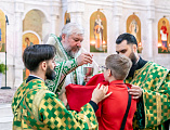 Шахтинская епархия молитвенно отметила 12-летие архиерейской хиротонии епископа Шахтинского и Миллеровского Симона