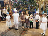 В Свято-Андреевском храме состоялся рождественский концерт воспитанников воскресной школы   