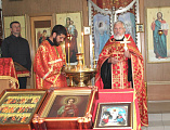 7 мая 2018 в храме великомученика и целителя Пантелеимона иерей Олег Бурлаков ﻿совершил благодарственный молебен по случаю инаугурации президента РФ Владимир Путина