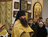 Епископ Шахтинский и Миллеровский Симон совершил молебен на Новолетие в Покровском кафедральном соборе г. Шахты
