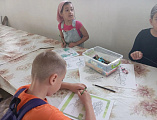 В воскресной школе прошло занятие, посвящённое празднику Святой Троицы