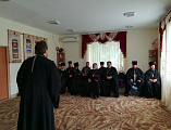 В духовно-просветительском центре при Покровском кафедральном соборе г. Шахты состоялось собрание духовенства Александровск-Грушевского округа