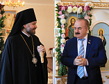 Преосвященнейший епископ Симон совершил освящение храма при Институте сферы обслуживания и предпринимательства (филиал) ДГТУ в городе Шахты в честь апостола и евангелиста Иоанна Богослова