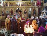 В Свято-Андреевском храме г. Миллерово молитвенно отметили Крещение Господне