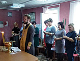 Благочинный приходов Кашарского округа иерей Георгий Грошев совершил освящение Центра социального обслуживания граждан пожилого возраста и инвалидов сл. Кашары