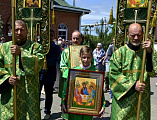 Престольный праздник в Свято-Троицком храме г. Каменск-Шахтинский