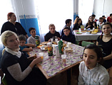 В школе п. Садовый прошел урок ОПК «Великий пост» для учащихся 5-9 классов