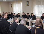 Под председательством Преосвященнейшего епископа Симона состоялось заседание расширенного Епархиального совета