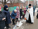 В Свято-Андреевском храме г. Миллерово молитвенно отметили Крещение Господне