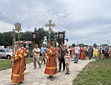 В престольный день Преосвященнейший епископ Симон совершил Божественную литургию в храме великомученика Пантелеимона города Миллерово