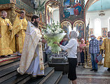 Приход Покровского кафедрального собора поздравил своего настоятеля иерея Александра Теличкина с днем рождения