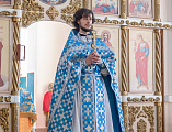 Преосвященнейший епископ Симон совершил Божественную литургию в Покровском кафедральном соборе города Шахты