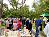 Молебен на источнике в хуторе Ильин Боковского района 