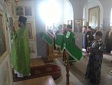 На приходе в честь святого Александро-Невского г. Красный Сулин молитвенно отметили день небесного покровителя