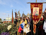 В Гуковском благочинии состоялся соборный крестный ход к поклонному кресту