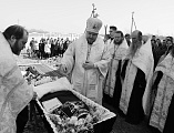Преосвященнейший епископ Симон совершил чин погребения почившего иеромонаха Димитрия (Королева)