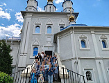 В Донском храме Новошахтинска прошла экскурсия для детей в День Святого Духа и День защиты детей