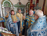 Престольный праздник отметили в храме Рождества Пресвятой Богородицы хут. Ажинов