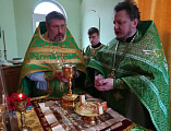 В городе Шахты состоялось праздничное богослужение, посвященное престольному празднику святого праведного Иоанна Кронштадтского