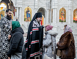 Вечерню с чином прощения совершил Преосвященнейший епископ Симон в Покровском кафедральном соборе города Шахты