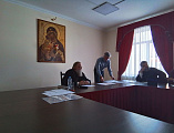 В заседании Архитектурно-искусствоведческой комиссии  в Донской митрополии под председательством митрополита Меркурия принял участие древлехранитель Шахтинской епархии
