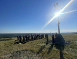Крестное шествие в Спасо-Преображенский женский монастырь состоялось в Верхнедонском благочинии   