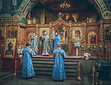 Покровский кафедральный собор города Шахты отметил престольный праздник