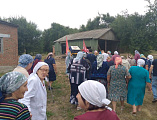 В храме хутора Талловеров отметили престольный праздник Успения Пресвятой Богородицы