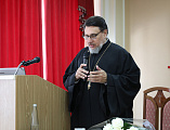 Епископ Шахтинский и Миллеровский Симон, заведующий кафедрой «Православная культура и теология» ИСОиП (филиала) ДГТУ г. Шахты возглавил конференцию «Актуальные проблемы богословия, теологии, философии, истории» в Донской духовной семинарии