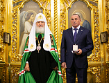 Преосвященнейший епископ Симон сослужил Предстоятелю Русской Церкви за освящением кафедрального собора Рождества Пресвятой Богородицы г. Ростова-на-Дону