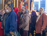Праздник Светлого Христова Воскресения встретили в Покровском кафедральном соборе города Шахты