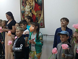 Воспитанники учебно-воспитательной группы при храме святой Екатерины навестили постояльцев дома престарелых г. Красный Сулин