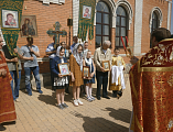 День жен-мироносиц в храме Державной иконы Божией Матери г. Донецка